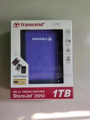 Transcend 25h3 1tb Usb External Hdd