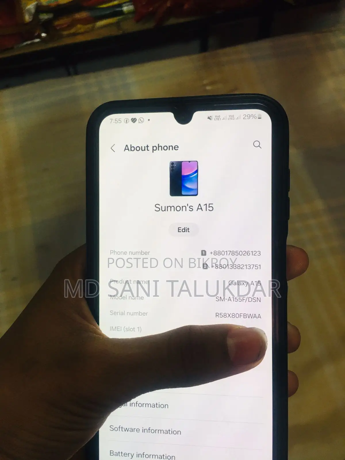 Samsung Galaxy A15 . (Used)