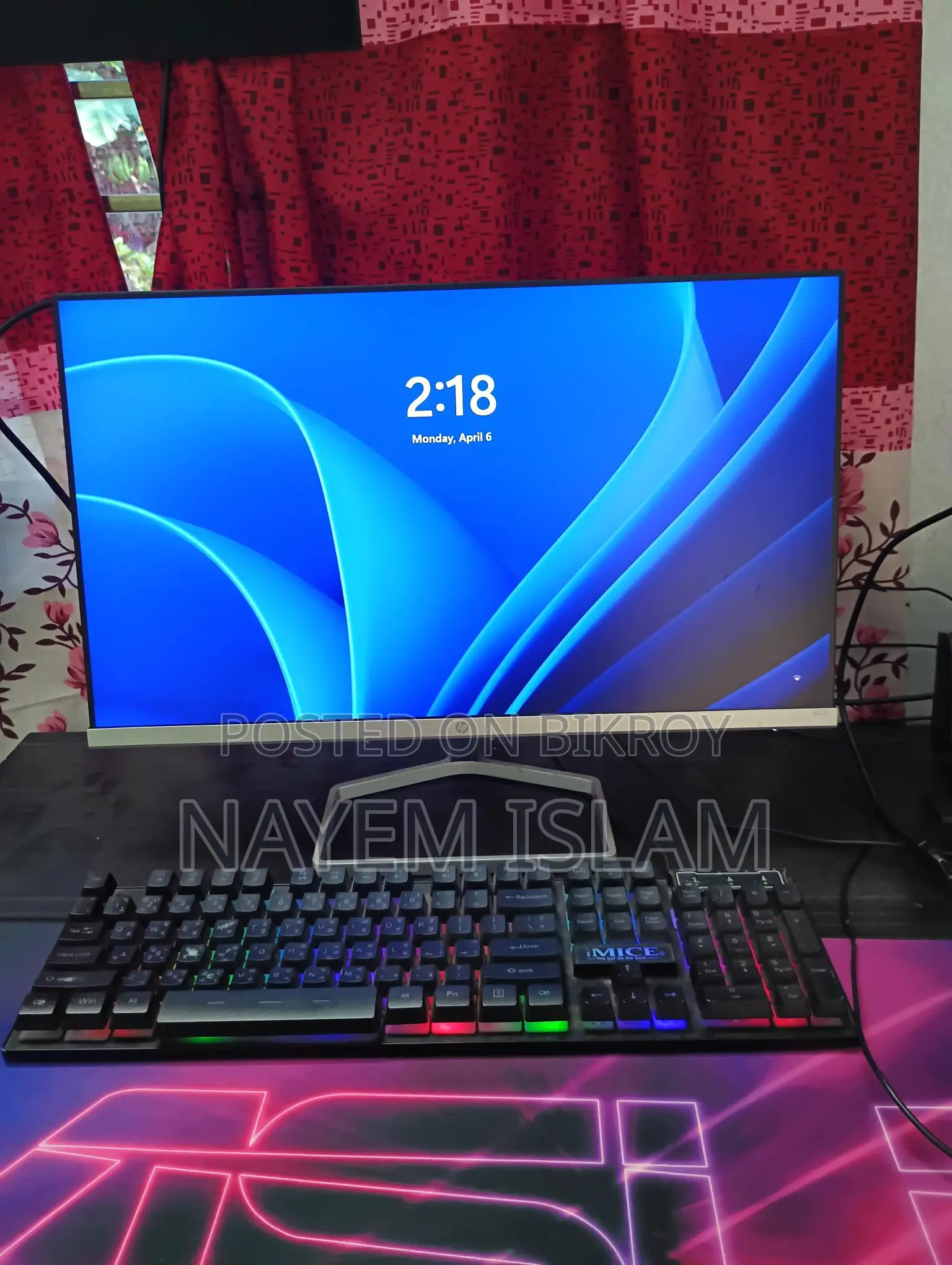 m22f hp monitor fresh condition