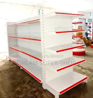 Elegant & Heavy Duty Display Shelves for Modern Stores