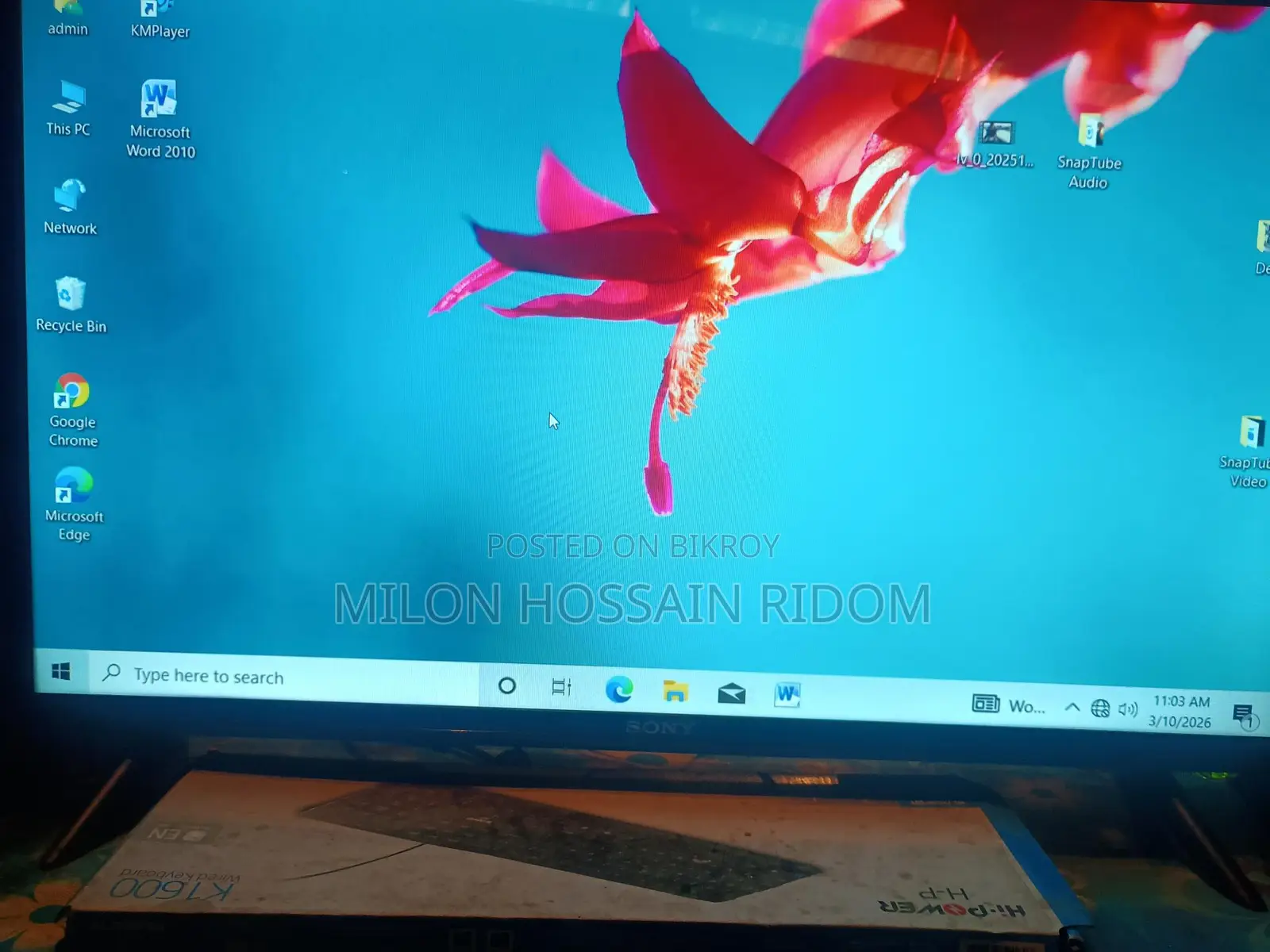 Desktop computer