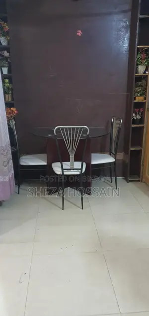 Dining table and 3 chairs