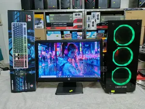AMD Ryzen 5 3400G & 19′′ HP RGB Gaming Combo - Desktop Full Setup