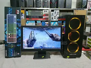 AMD Ryzen 5 3400G & 19′′ HP RGB Gaming Combo - Desktop Full Setup