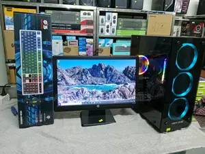 AMD Ryzen 5 3400G & 19′′ HP RGB Gaming Combo - Desktop Full Setup
