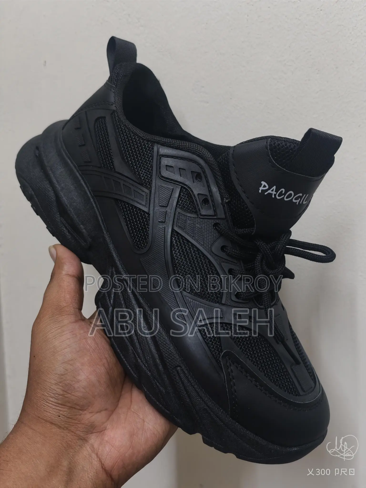 Chunky Men's Sneaker Black