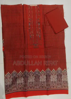 সুতির থ্রি পিস