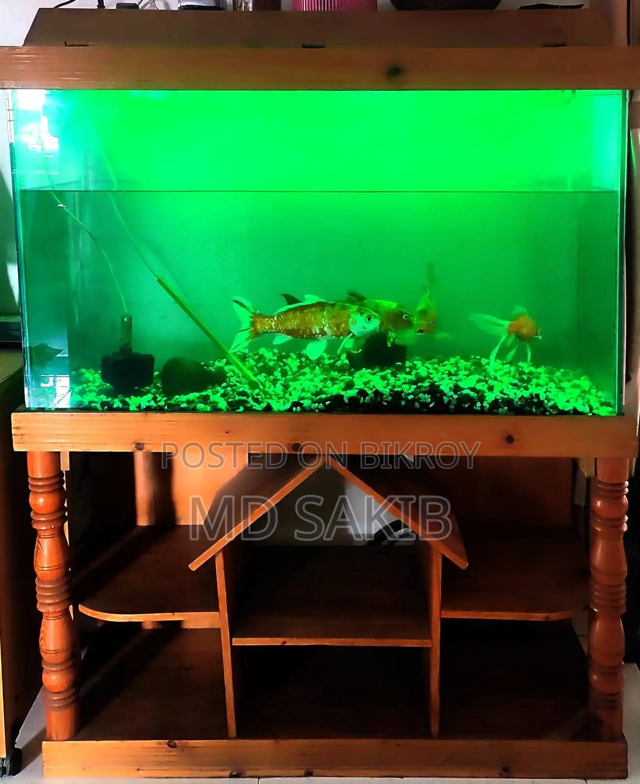 Fish Tank & Stand Full Set