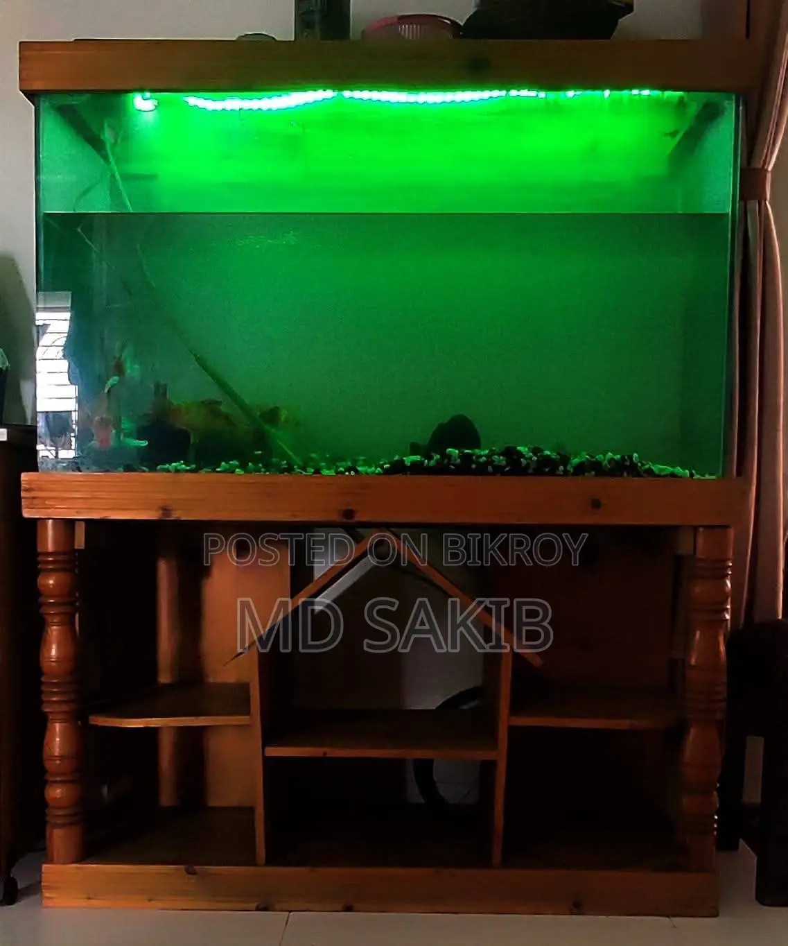 Fish Tank & Stand Full Set