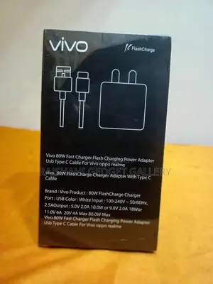 Vivo 80w Flash Charger with Cable