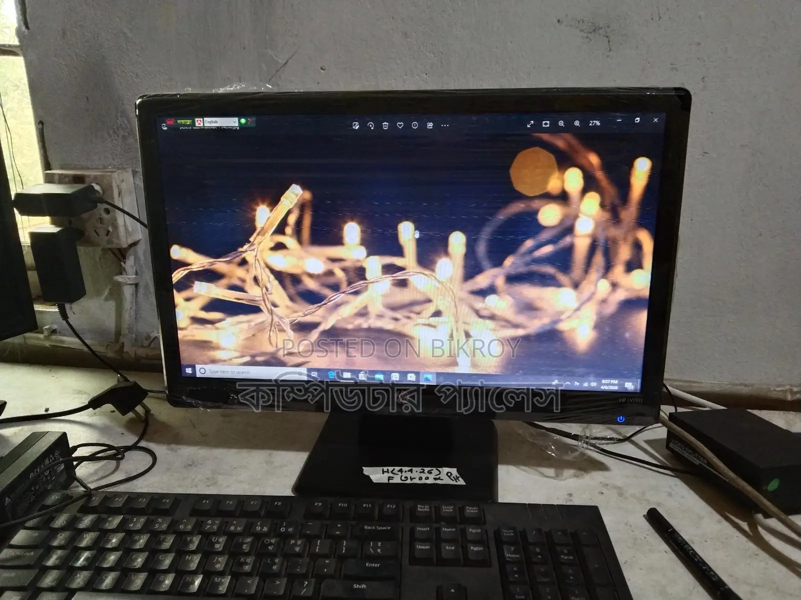 19 Original (HP +DELL) LED monitor 100% Fresh