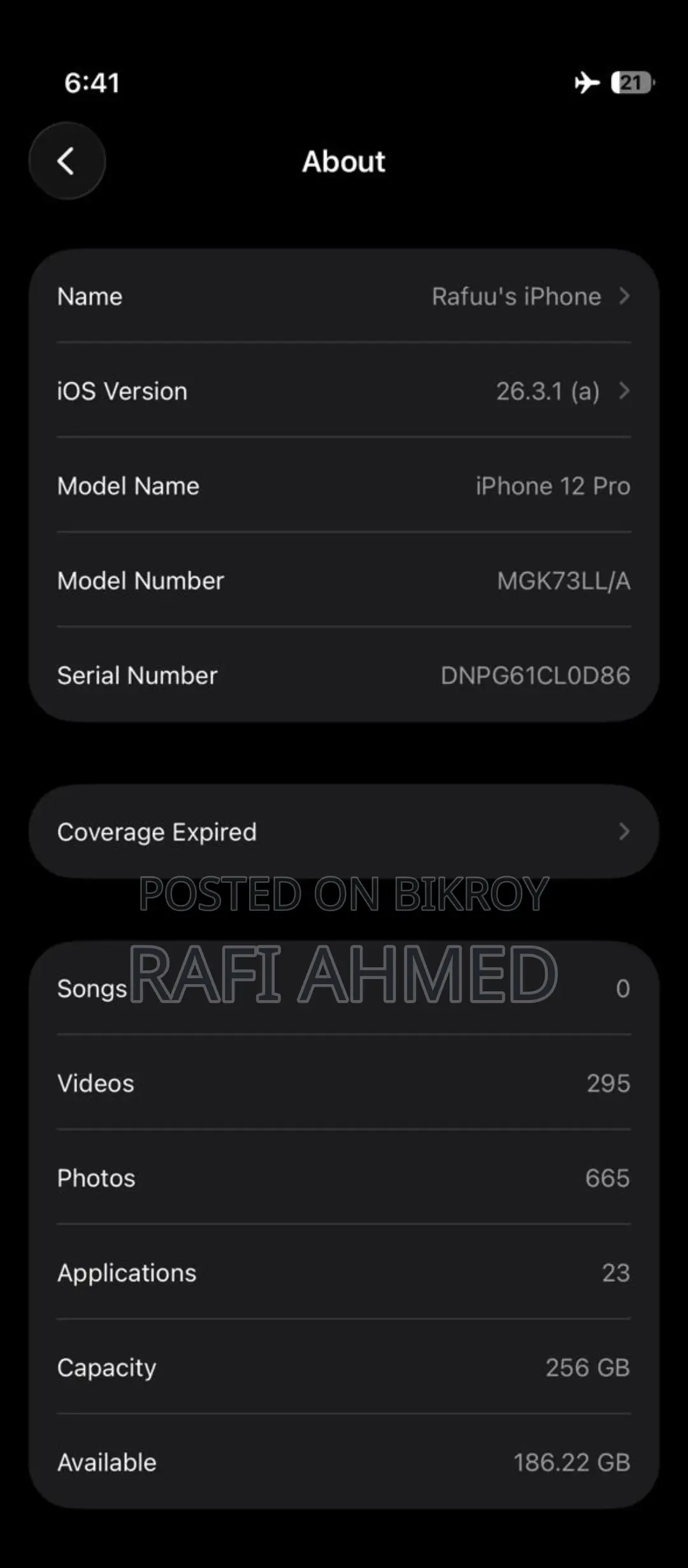 Apple iPhone 12 Pro (Used)