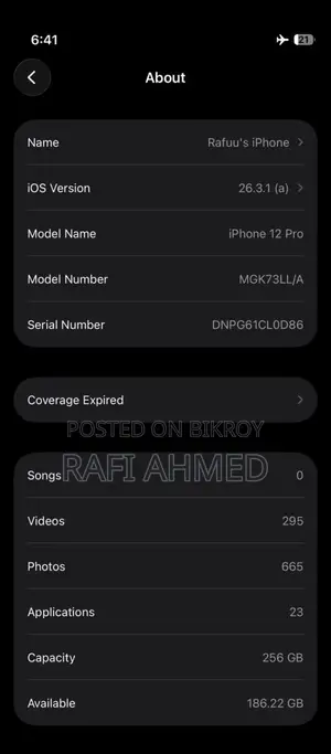 Apple iPhone 12 Pro (Used)
