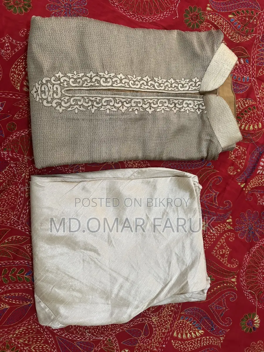 Party Panjabi with Churidar Salwar