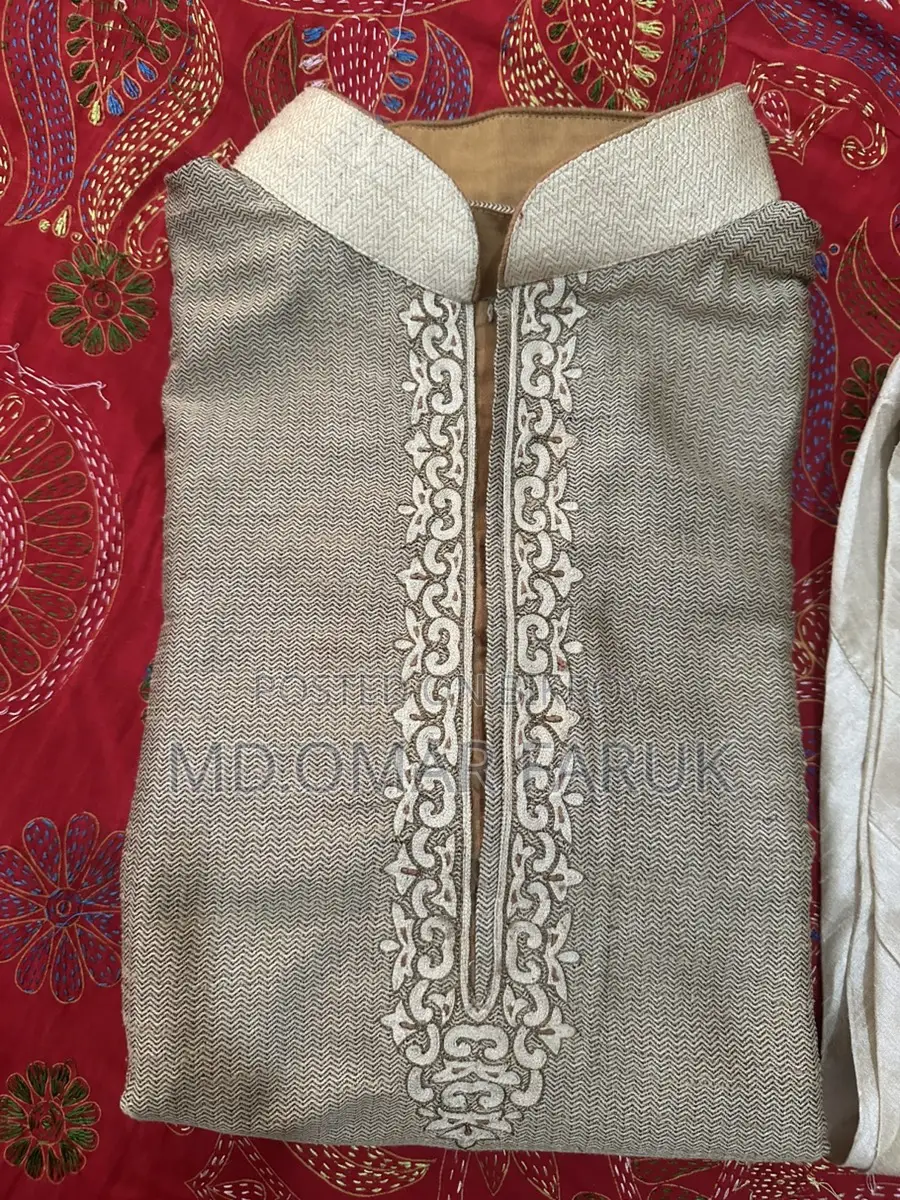 Party Panjabi with Churidar Salwar