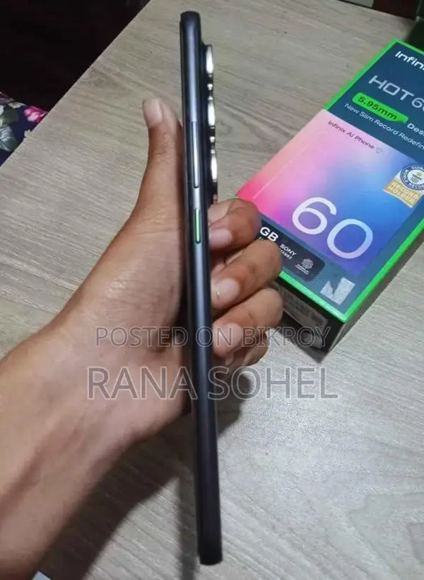 Infinix Hot 60 Pro+ 256 GB Black