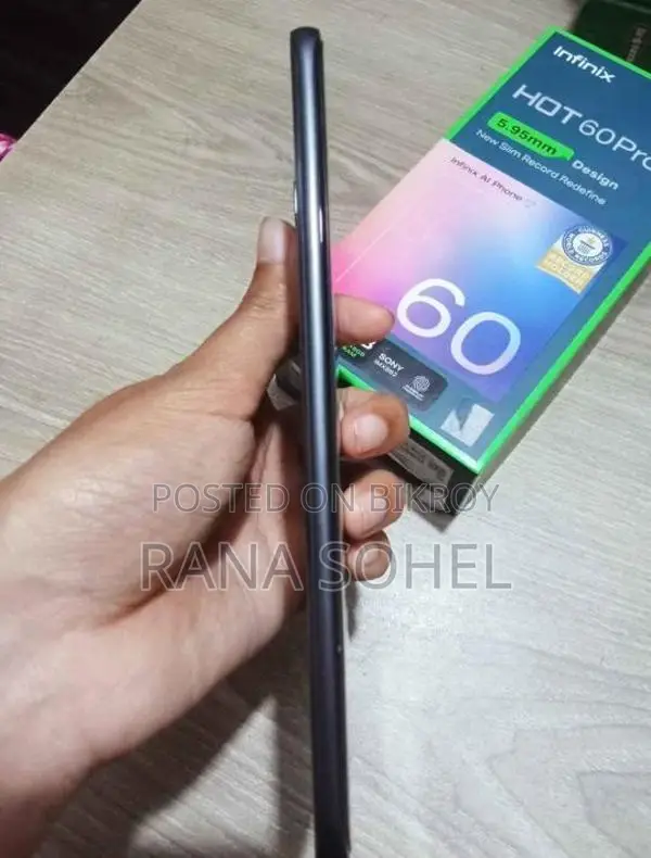 Infinix Hot 60 Pro+ 256 GB Black