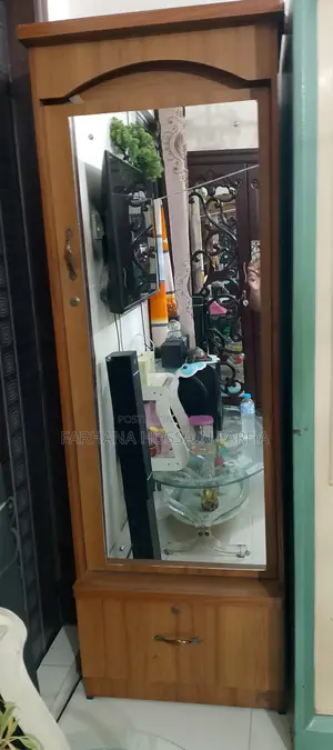 Teak wood board wardrobe. Used for a short time
