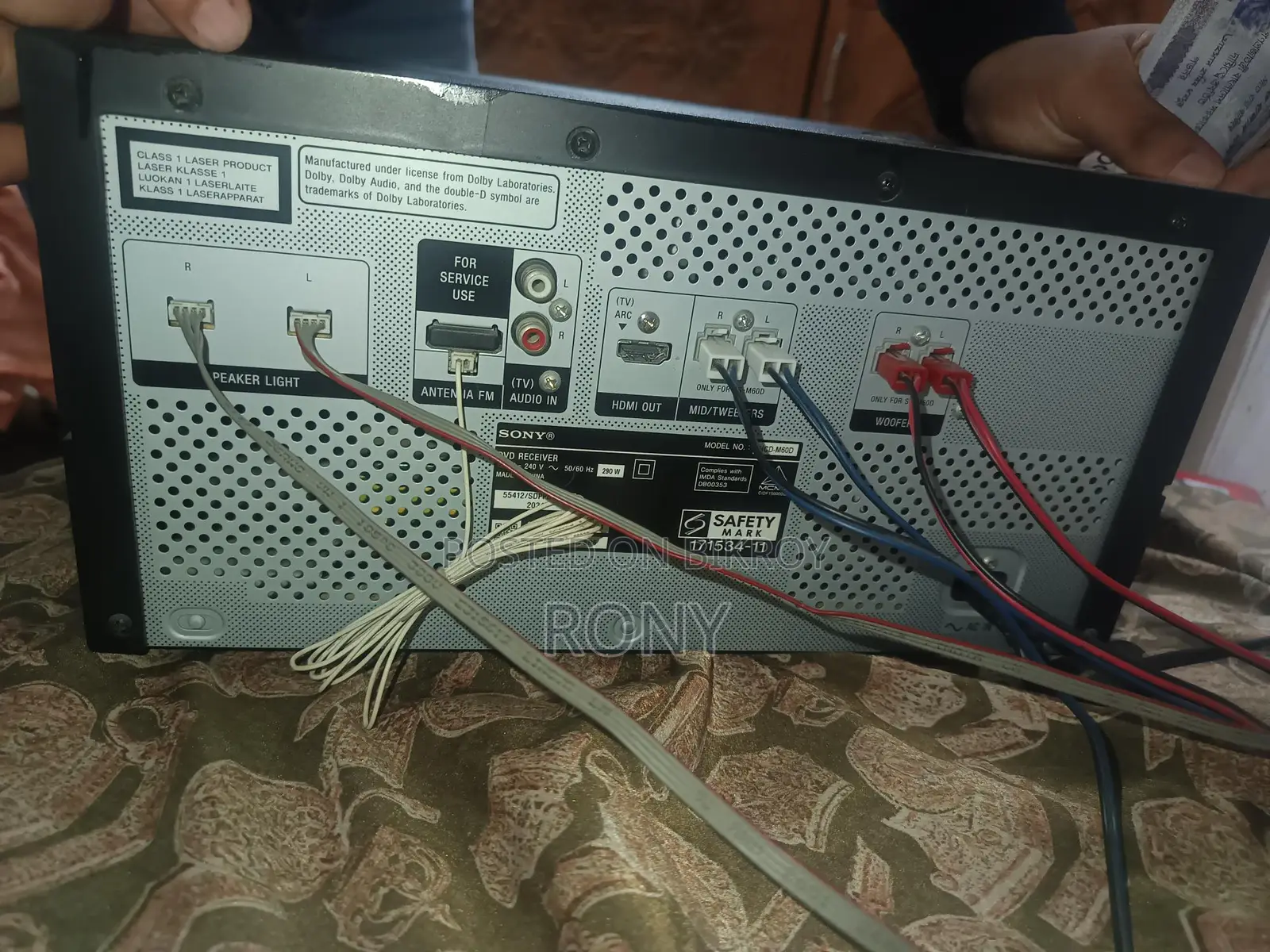 Sony MHC M60D