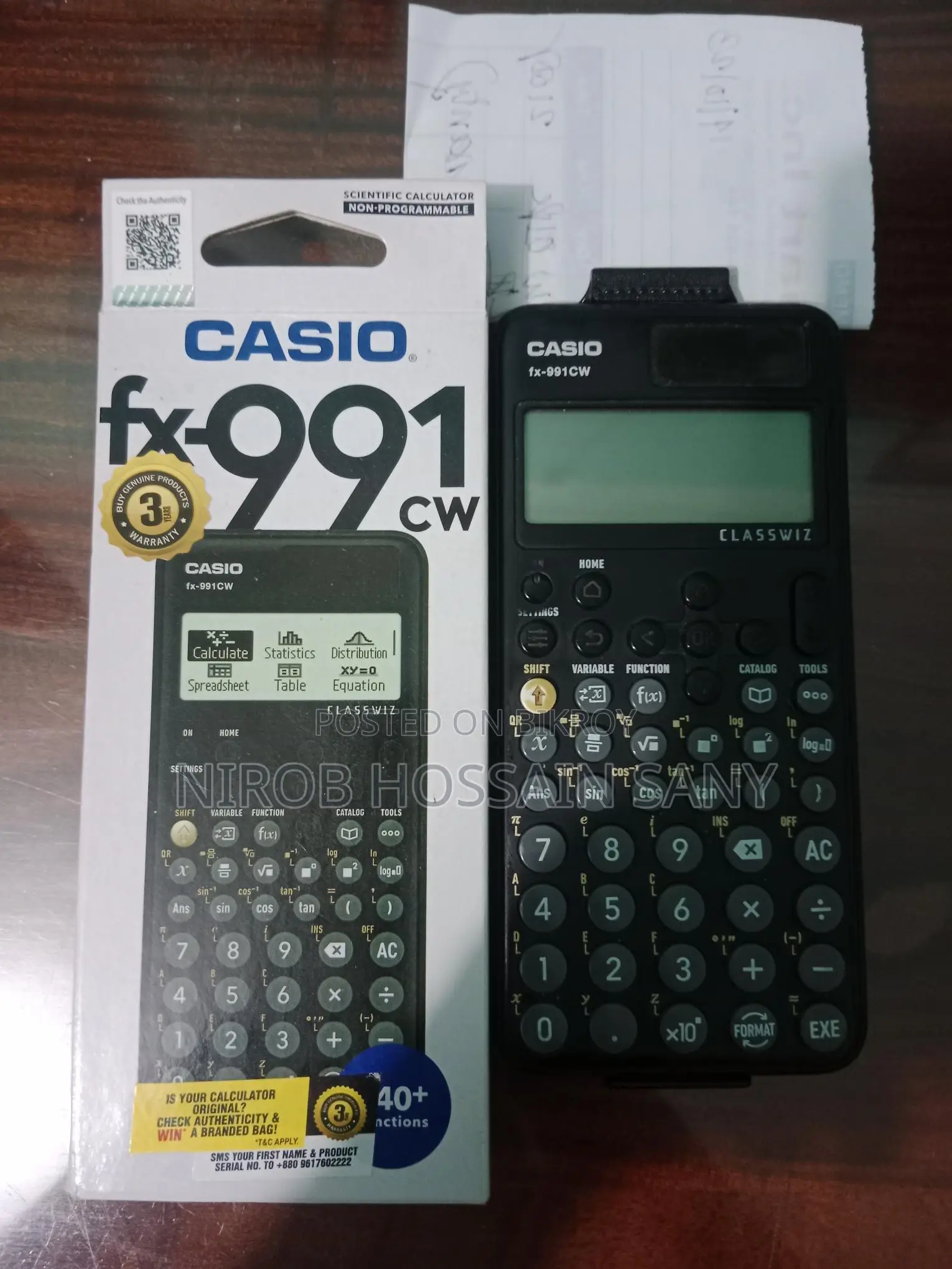 Casio Fx-991 CW