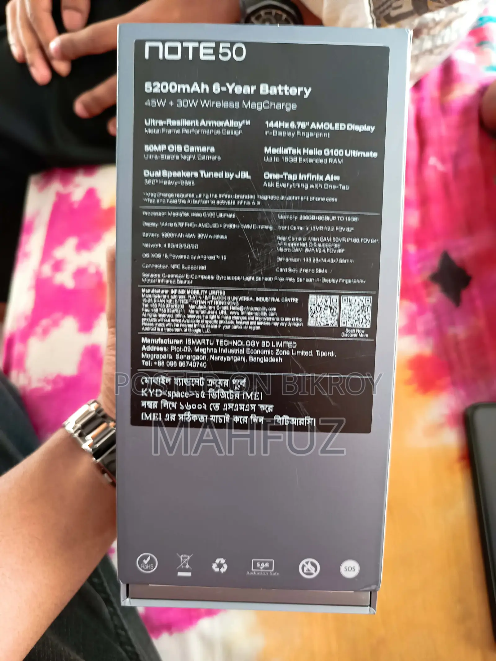 Infinix Note 50 (Used)