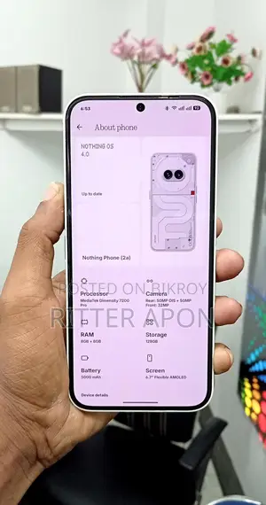 Nothing Phone 2a 128 GB White