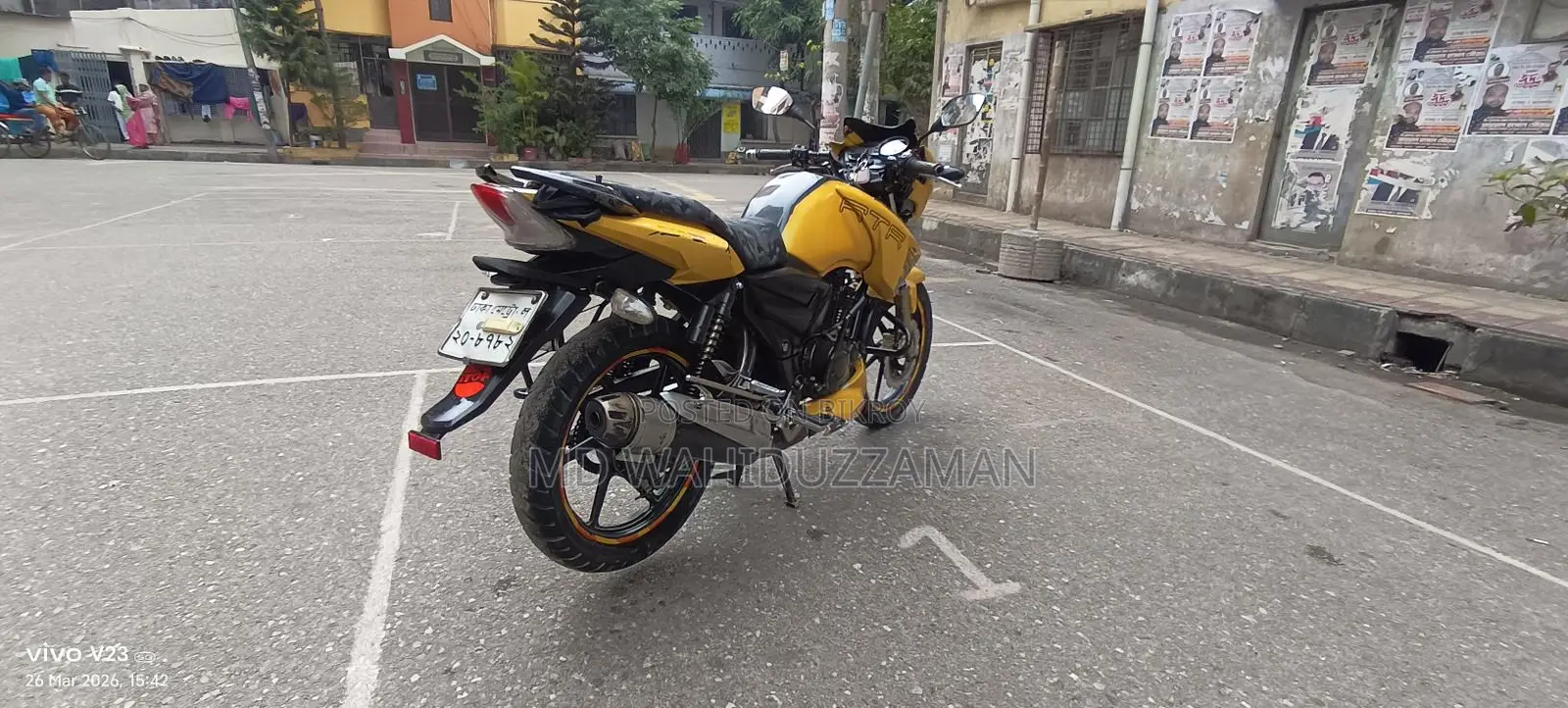 TVS Apache RTR . 2018