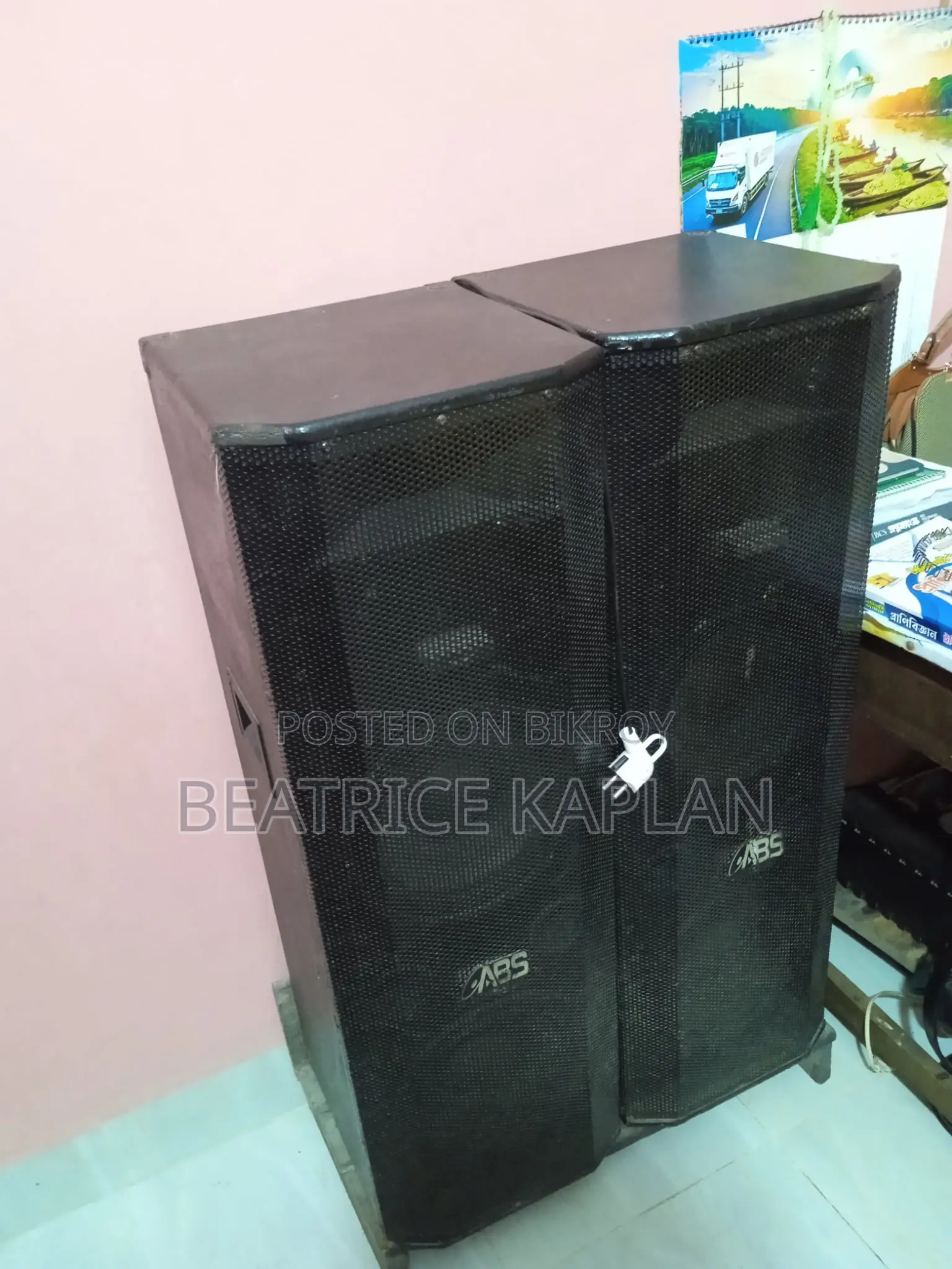 Abs-2015 Multimedia Amplifier Speakers Pair
