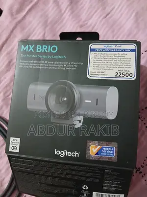 Logitech MX Brio 4K Webcam