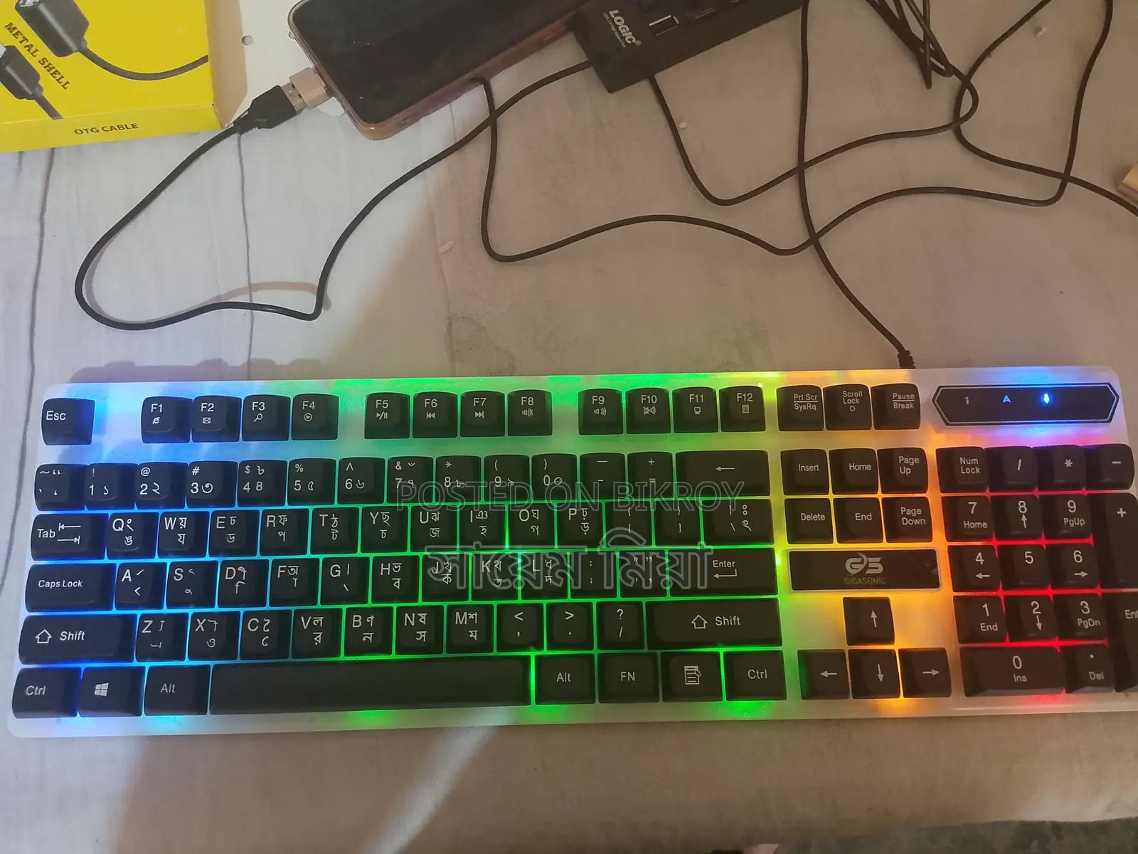 Intex New Rgb Keyboard Mouse