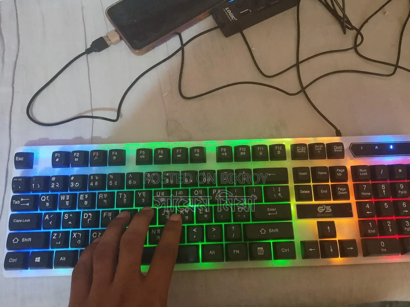 Intex New Rgb Keyboard Mouse