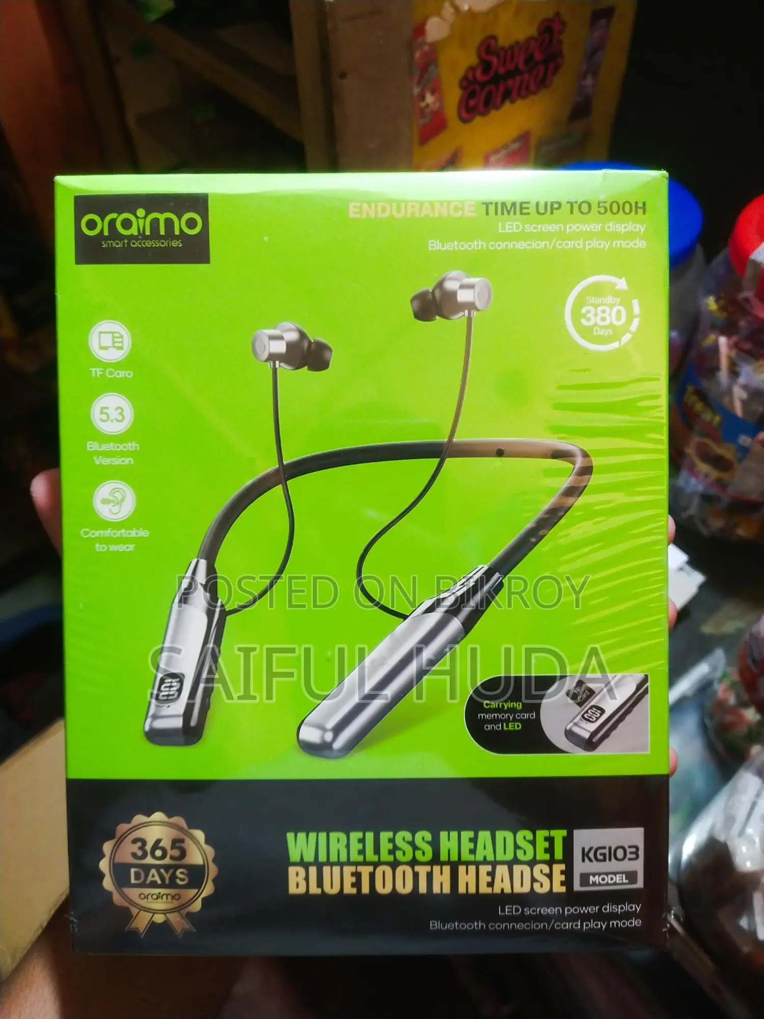 Oraimo Kg103 Neckband