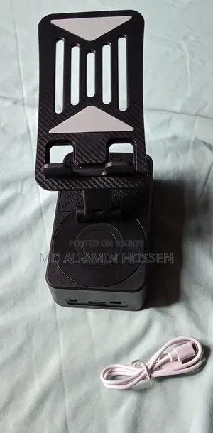 3in1 Portable Mobile Stand with Sound Speaker