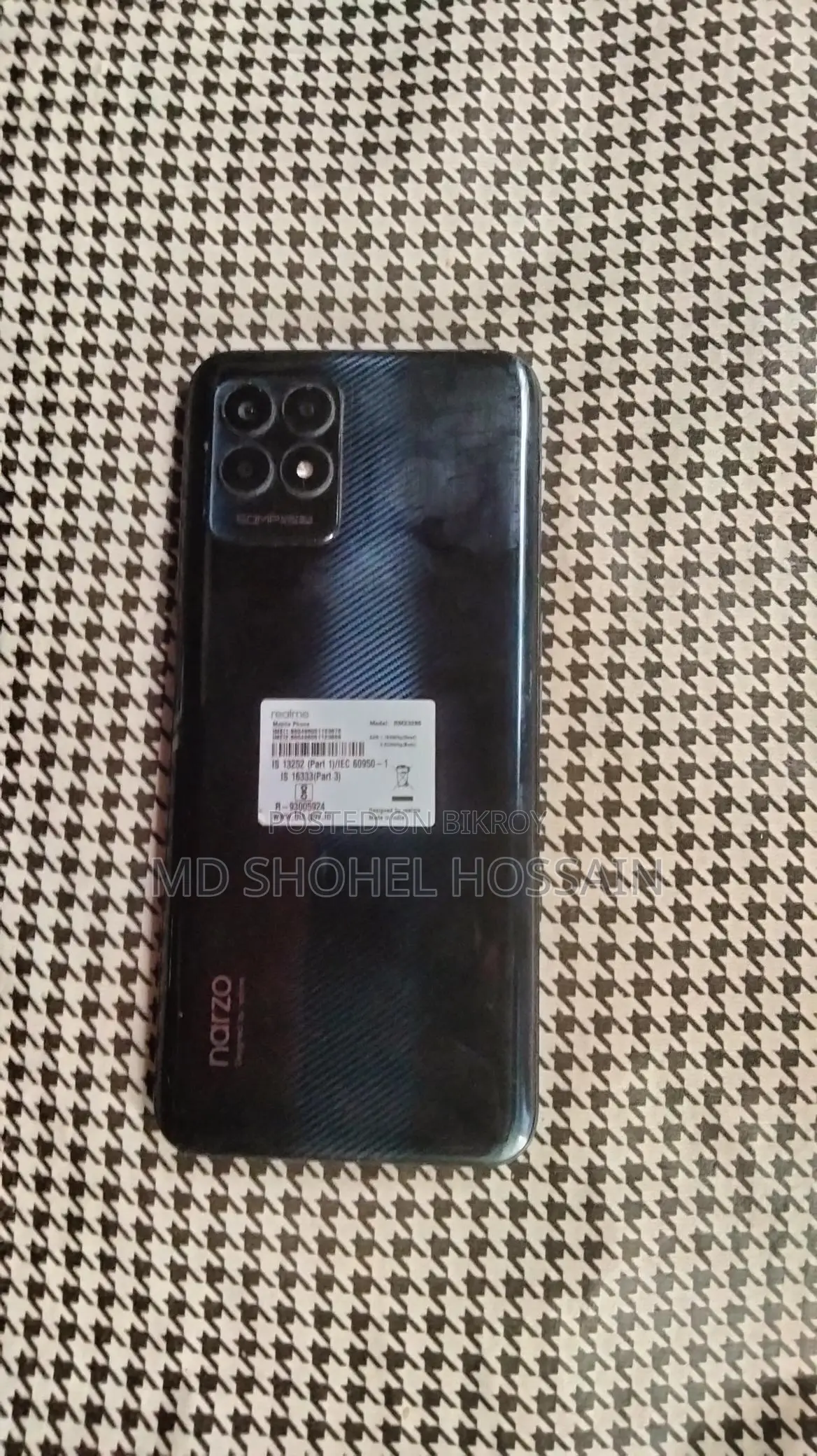 Realme Narzo 50 4+64 (Used)