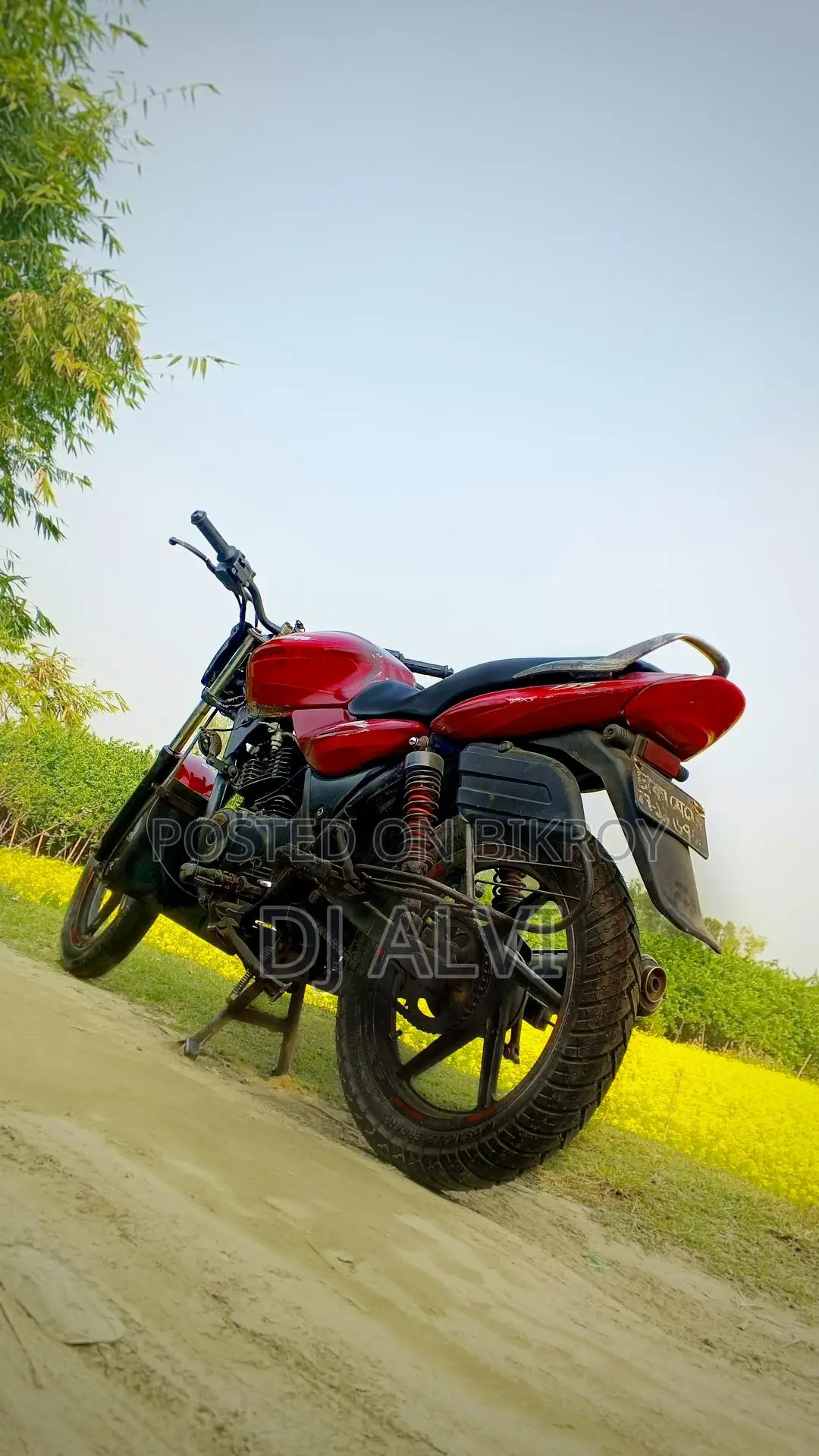 Bajaj Discover 135 2019 Red
