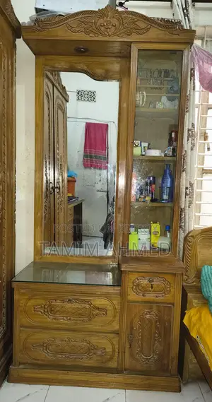 Original Teak Wood Dressing Table