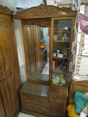 Original Teak Wood Dressing Table
