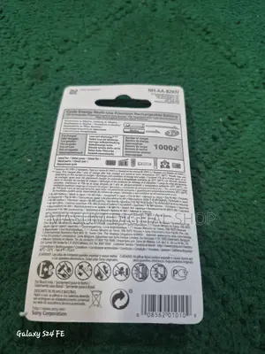 SONY CAMERA BATTERY AA
