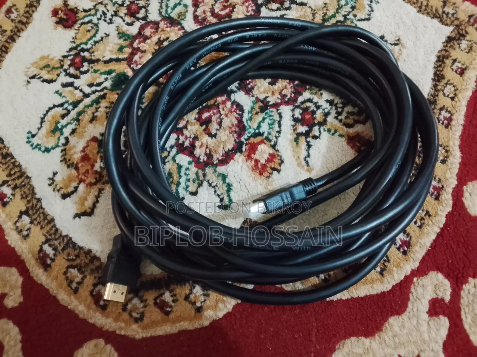 Hdtv Cable with Ethernet Awm