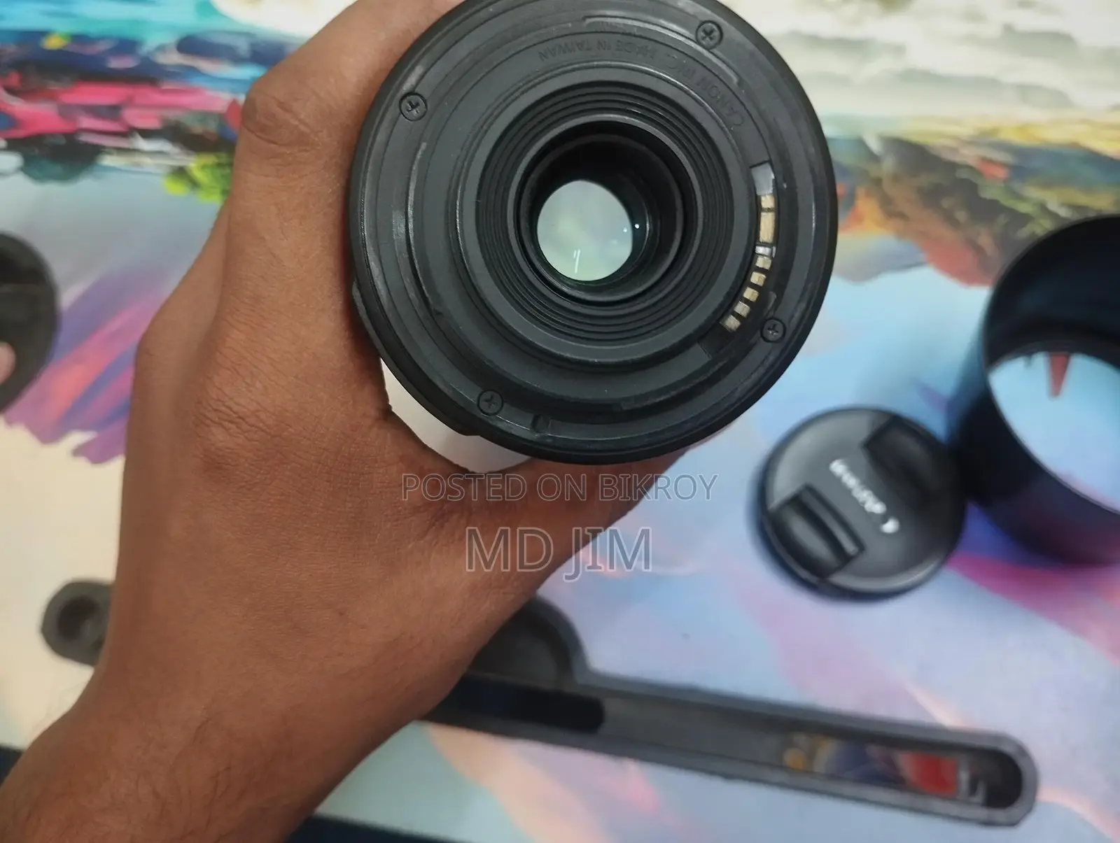 Canon 55-250 Is-ii Zoom Lense Full Fresh.