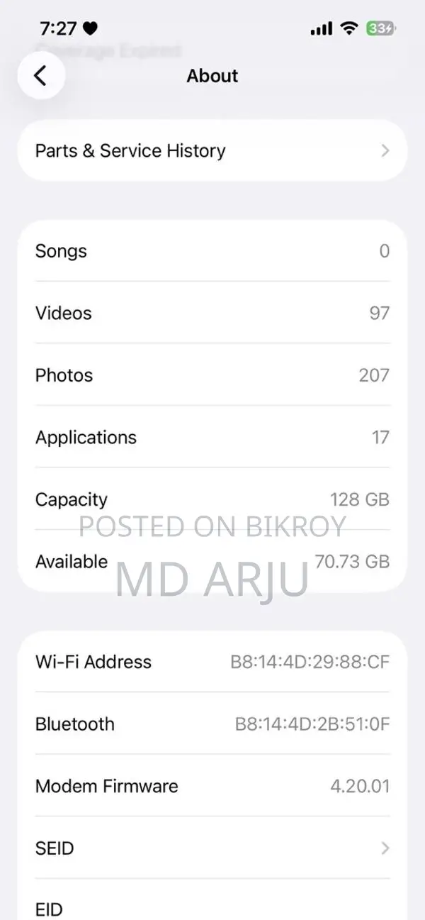 Apple iPhone 14 (Used)