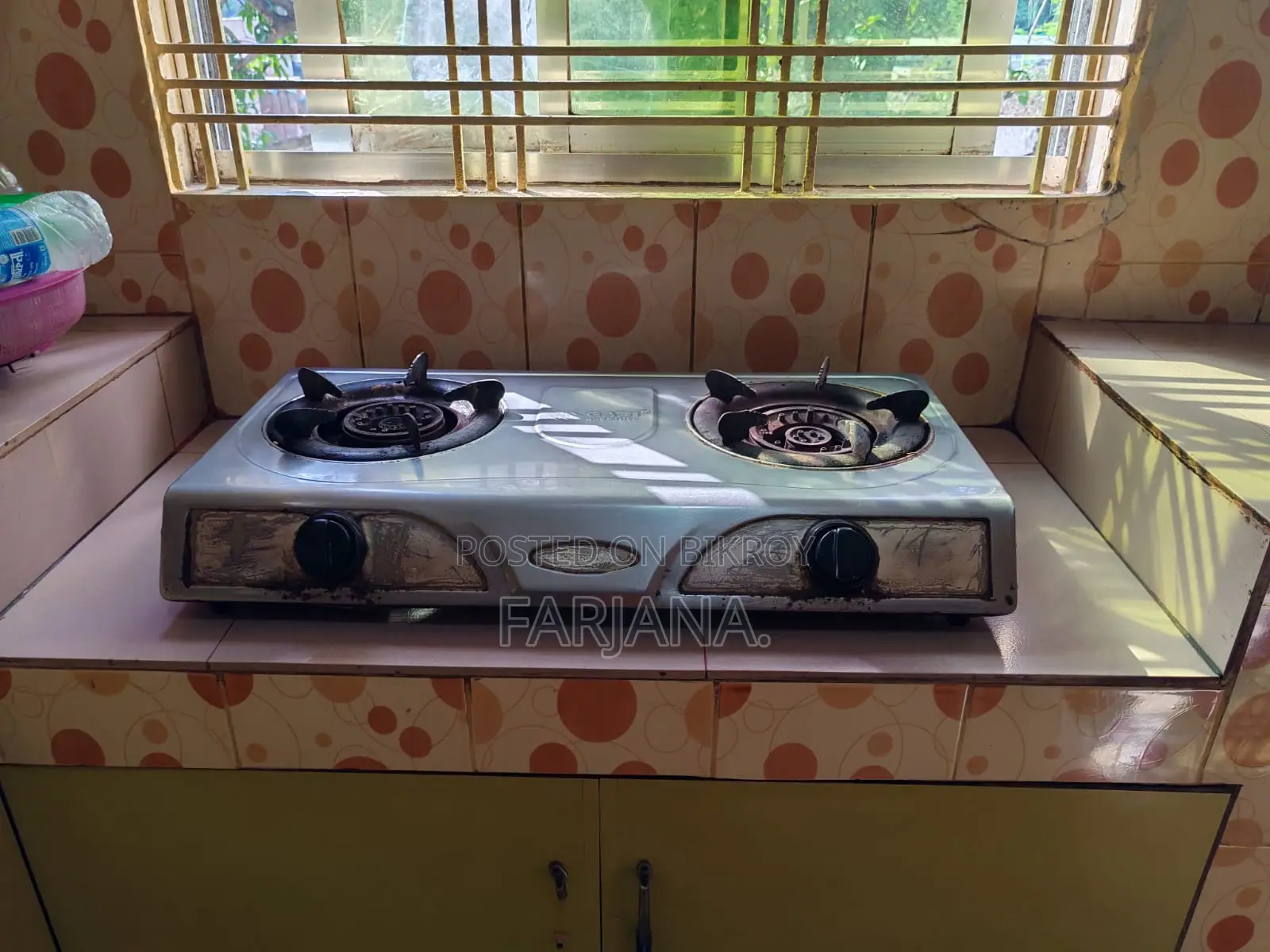 Two-Burner Gas Stove for Sale