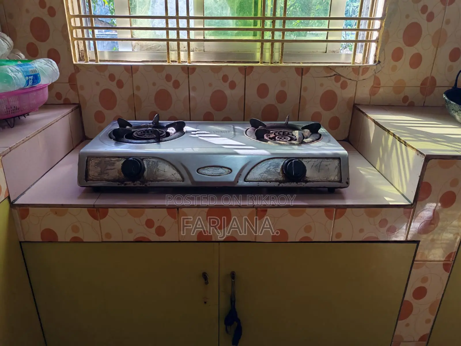 Two-Burner Gas Stove for Sale