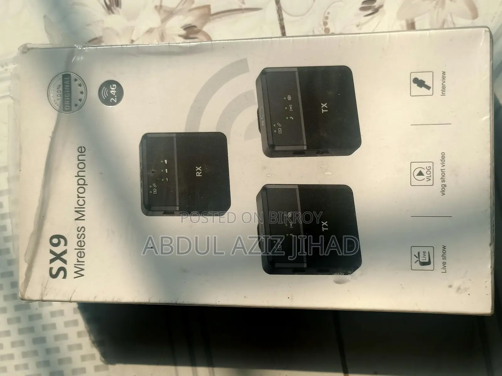 An SX9 microphone will be sold