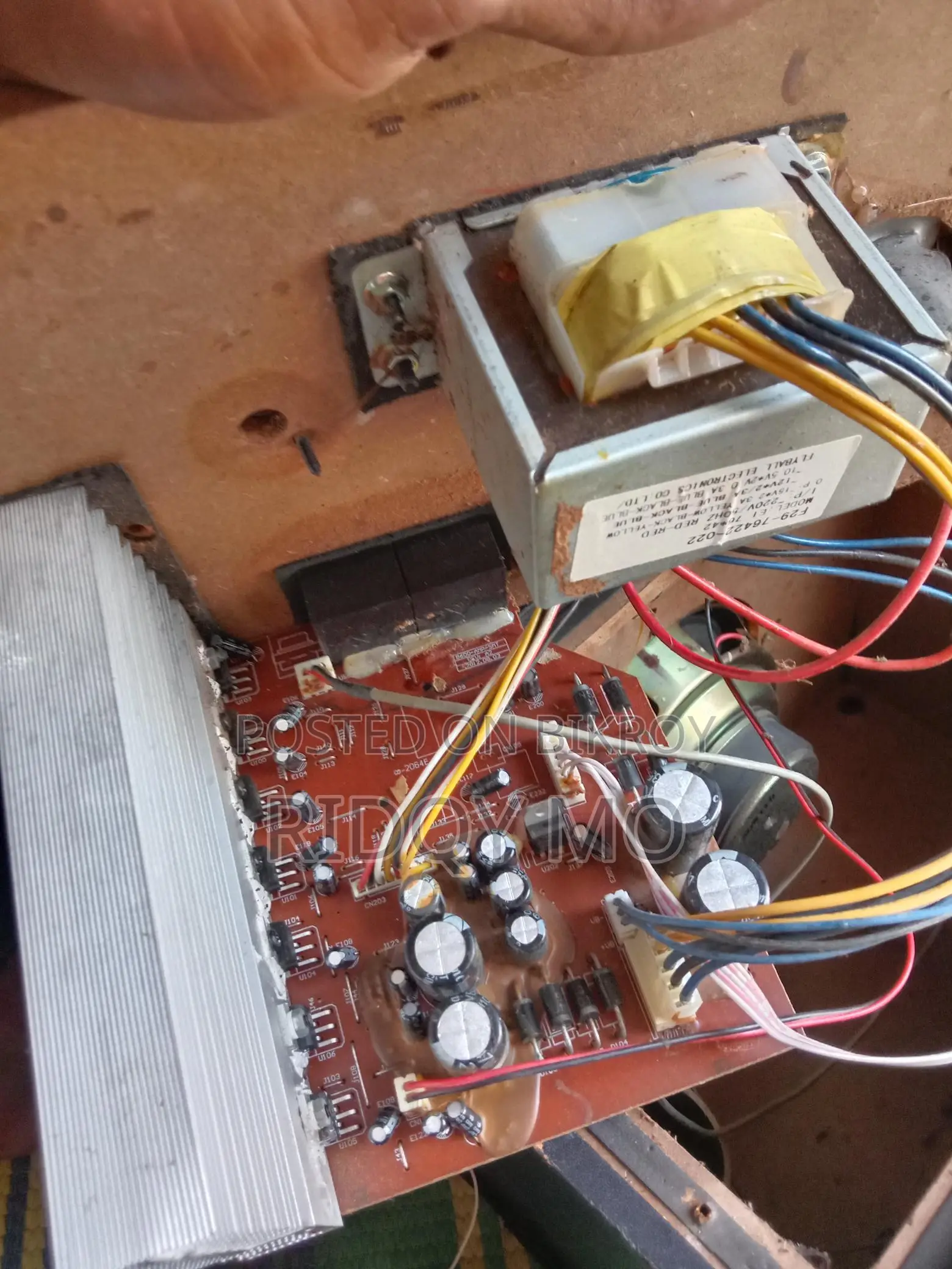Sound system has a minor issue