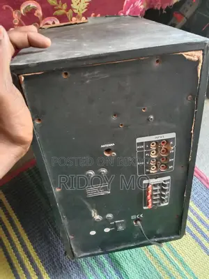 Sound system has a minor issue