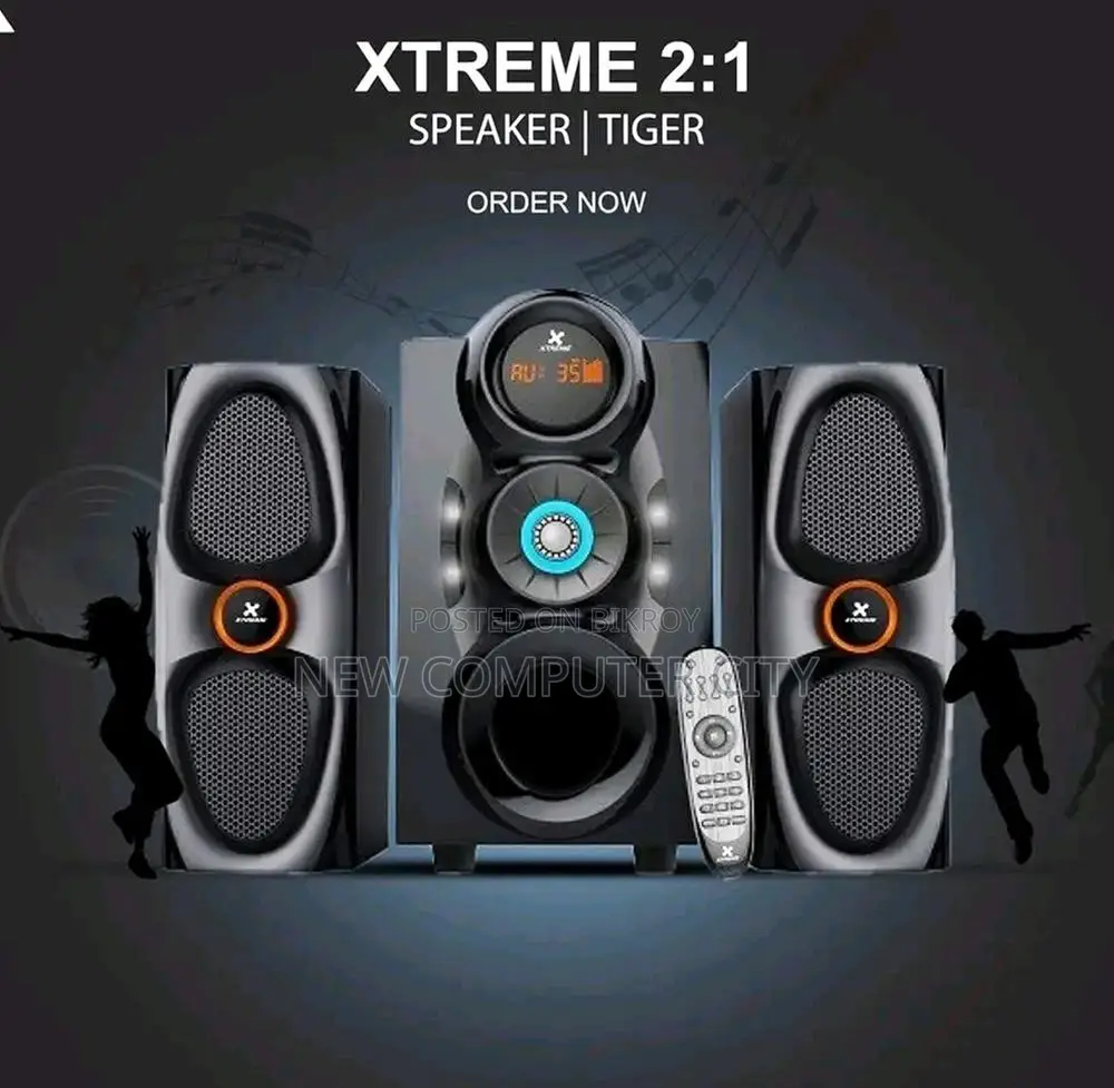 Xtreme Tiger 2:1 মাল্টিমিডিয়া স্পিকার