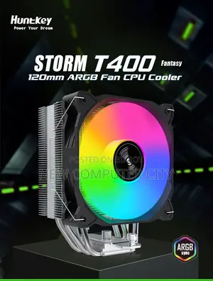 Huntkey Storm T400 ARGB Cooling Fan