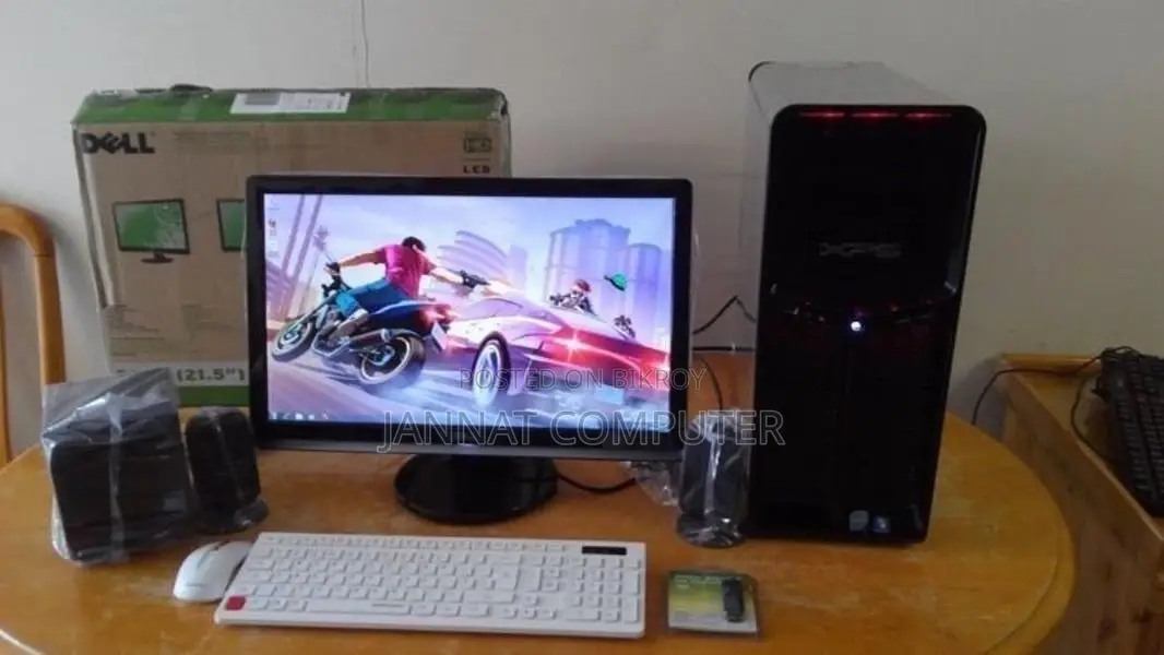 Core 2dou+ 250GB+4GB+DELL 19"LED