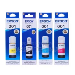Epson 001 CMYK Full Set Original Refill Ink Bottle